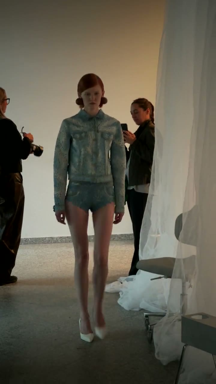 A creator's fashion content — the material casting decisions are actually made of